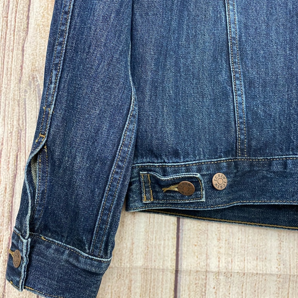 J.crew Mens Denim Jacket size Small - Picture 3 of 8